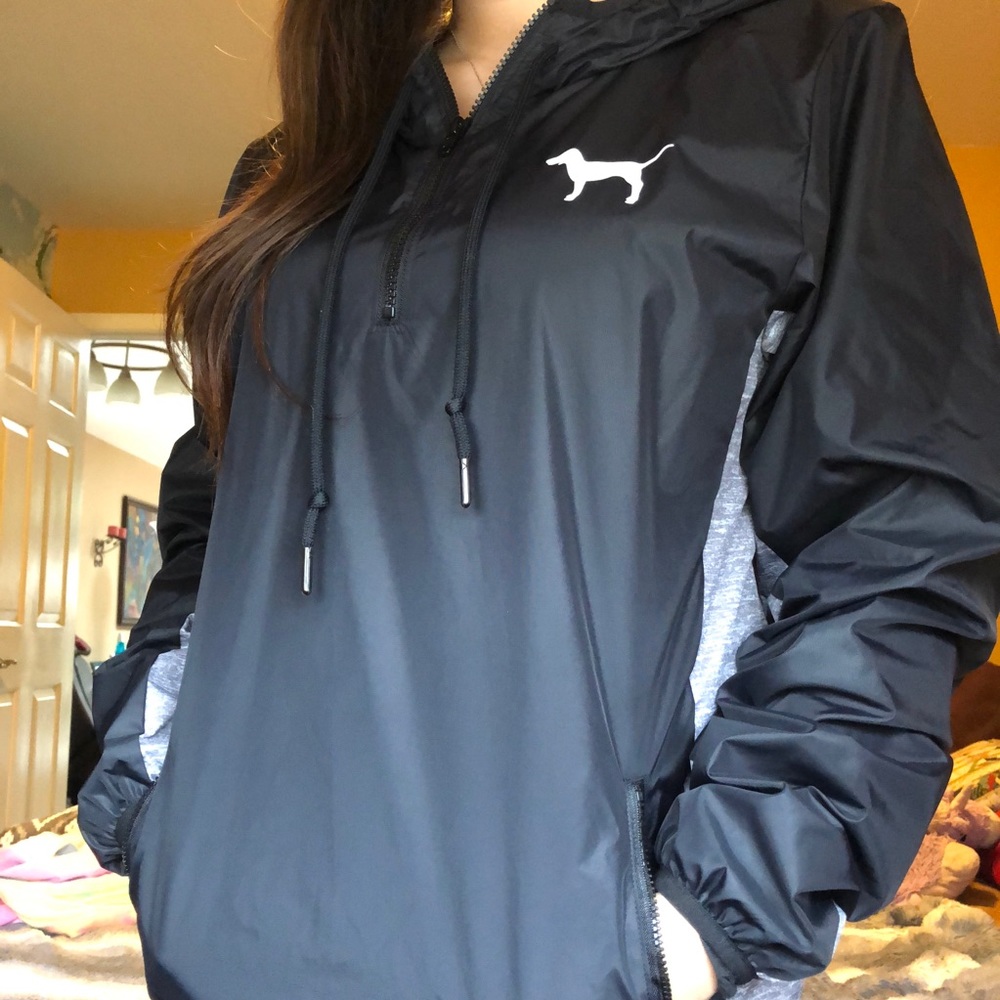 VS PINK Quarter Zip Jacket